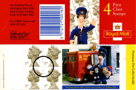 Stamp Book: Postman Pat