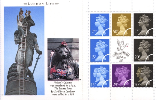 Prestige Stamp Book: London Life - Pane 3