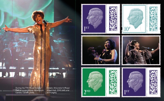 Prestige Stamp Book: Shirley Bassey - Pane 4