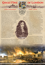 45143 | 02.09.2016 - Charles II & Samuel Pepys | The Great Fire of London | £25.00