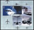 View enlarged 'Airliners: Miniature Sheet' Image.