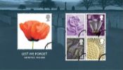 View enlarged 'Lest We Forget 2008: Miniature Sheet' Image.