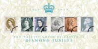 View enlarged 'Diamond Jubilee: Miniature Sheet' Image.