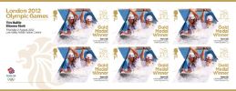 View enlarged 'Canoe Slalom - Men's Canoe Double: Olympic Gold Medal 3: Miniature Sheet' Image.