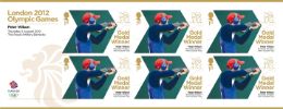 View enlarged 'Shooting - Men’s Double Trap: Olympic Gold Medal 4: Miniature Sheet' Image.