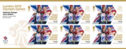 View enlarged 'Rowing - Women's Double Sculls: Olympic Gold Medal 6: Miniature Sheet' Image.