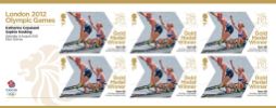 View enlarged 'Rowing - Women's Lightweight Double Sculls: Olympic Gold Medal 10: Miniature Sheet' Image.