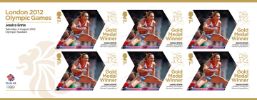 View enlarged 'Athletics - Woman’s Heptathlon: Olympic Gold Medal 12: Miniature Sheet' Image.