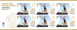 View enlarged 'Athletics - Men’s Long Jump: Olympic Gold Medal 13: Miniature Sheet' Image.