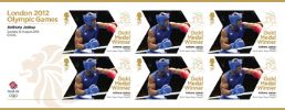 View enlarged 'Boxing - Men’s Super Heavy Weight: Olympic Gold Medal 29: Miniature Sheet' Image.