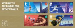 View enlarged 'Welcome to the London 2012 Olympic Games: Miniature Sheet' Image.