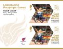 View enlarged 'Athletics - Women's 100m T34: Paralympic Gold Medal 4: Miniature Sheet' Image.