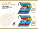 View enlarged 'Swimming - Women's 400m Freestyle S6: Paralympic Gold Medal 9: Miniature Sheet' Image.