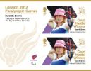 View enlarged 'Archery - Women's Individual Compound - Open: Paralympic Gold Medal 19: Miniature Sheet' Image.