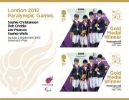 View enlarged 'Equestrian - Team - Open: Paralympic Gold Medal 25: Miniature Sheet' Image.