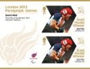 View enlarged 'Athletics - Track - Men's 800m T54: Paralympic Gold Medal 30: Miniature Sheet' Image.