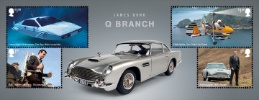 View enlarged 'James Bond: Miniature Sheet' Image.