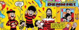 View enlarged 'Dennis & Gnasher: Miniature Sheet' Image.