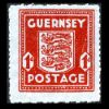 View enlarged 'Guernsey 1d Banknote paper (Arms)' Image.