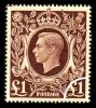 View enlarged 'KGVI: £1 Brown' Image.