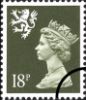 View enlarged 'Scotland 18p Olive-green' Image.