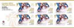 Canoe Slalom - Men's Canoe Double: Olympic Gold Medal 3: Miniature Sheet