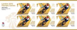 Cycling - Track - Men's Sprint: Olympic Gold Medal 18: Miniature Sheet
