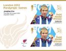 Swimming - Men's 100m Backstroke S7: Paralympic Gold Medal 2: Miniature Sheet