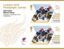 Cycling - Men's Individual B 1km Time Trial: Paralympic Gold Medal 5: Miniature Sheet