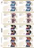 Paralympic Gold Medals 26,27,28,29  [Gold Medallist Stamp Sheet]