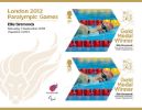 Swimming - Women's 400m Freestyle S6: Paralympic Gold Medal 9: Miniature Sheet
