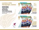 Rowing - Mixed Coxed Four LTAMix4+: Paralympic Gold Medal 10: Miniature Sheet