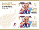 Swimming - Women's 100m Backstroke, S8: Paralympic Gold Medal 20: Miniature Sheet
