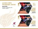 Athletics - Track - Men's 1500m T54: Paralympic Gold Medal 22: Miniature Sheet