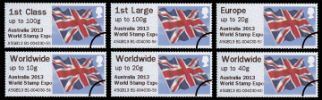 Australia World Stamp Expo Flag