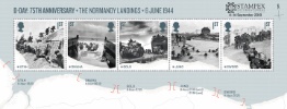 D-Day: Stampex Overprint Miniature Sheet