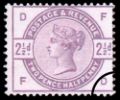 QV: 2 1/2d Lilac