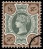 QV: 4d Green & Brown (Jubilee)