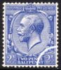 KGV: Profile Head: 2 1/2d Blue