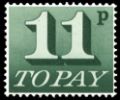 11p Green [To Pay Labels]