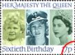 Queen's 60th Birthday: 17p