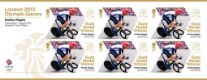 Click to view all covers for Cycling - Road - Men’s Individual Time Trial: Olympic Gold Medal 2: Miniature Sheet