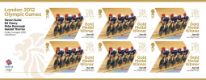 Click to view all covers for Cycling - Track - Men's Team Pursuit: Olympic Gold Medal 7: Miniature Sheet