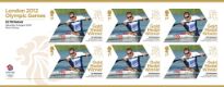 Click to view all covers for Canoe Sprint - Men’s Kayak Single: Olympic Gold Medal 26: Miniature Sheet