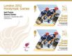 Click to view all covers for Cycling - Men's Individual B 1km Time Trial: Paralympic Gold Medal 5: Miniature Sheet