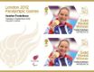 Click to view all covers for Swimming - Women's 100m Backstroke, S8: Paralympic Gold Medal 20: Miniature Sheet