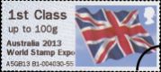 Australia World Stamp Expo Flag: 1st