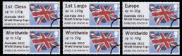 Click to view all covers for Australia World Stamp Expo Flag