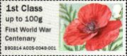 Poppy WW1 Centenary: 1st