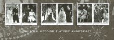 Click to view all covers for Platinum Wedding: Miniature Sheet